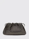 dustbag notte woven calfskin leather bucket bag