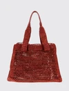 summer banana chloé crochet raffia tote bag with embroidered logo