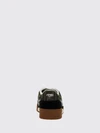 match suede and ff monogram jacquard sneakers