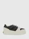 match platform sneakers in ff monogram jacquard fabric