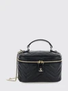 gg marmont mini handbag in chevron matelassé nappa leather