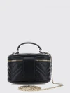 gg marmont mini handbag in chevron matelassé nappa leather