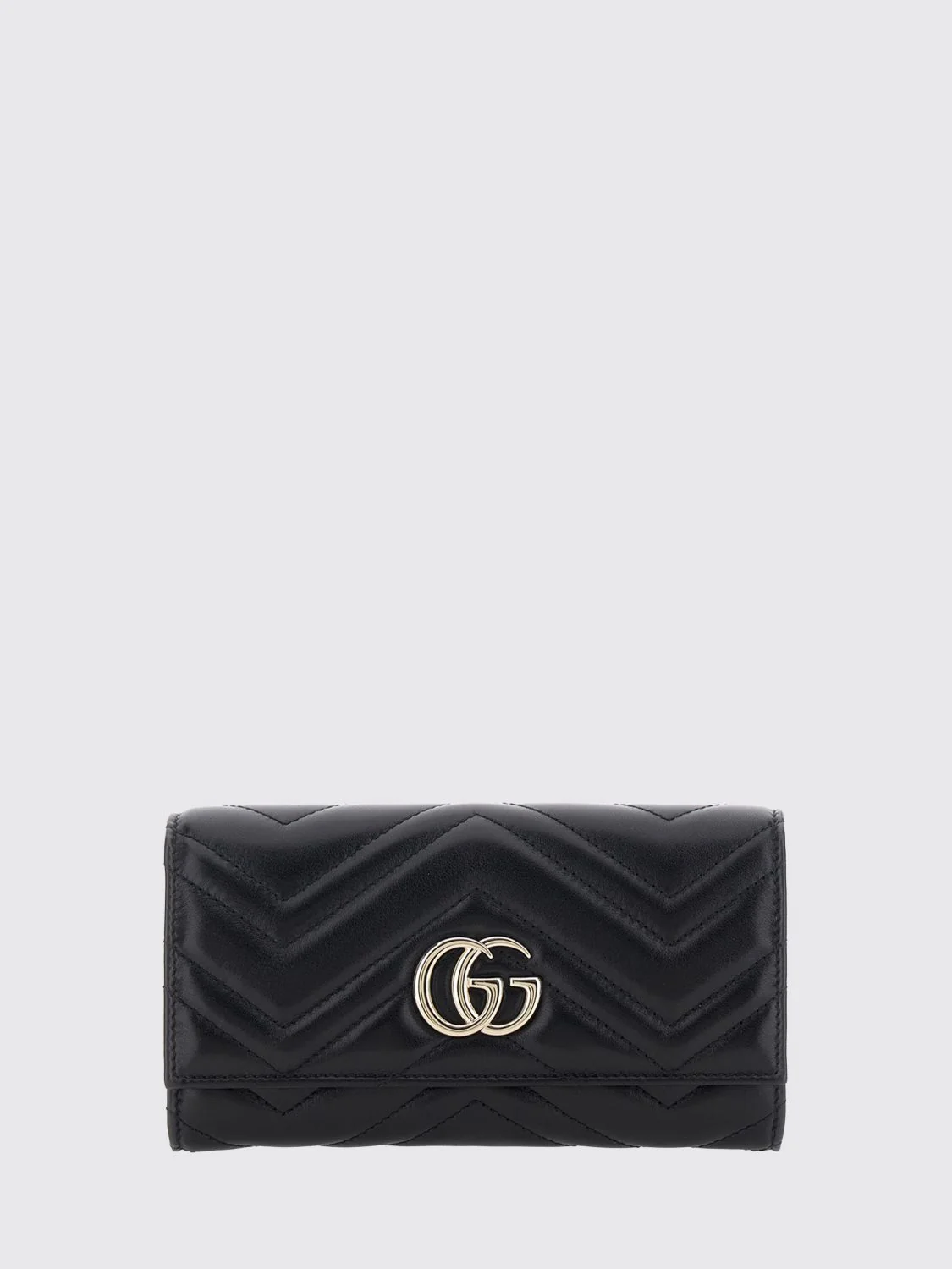 GUCCI OS gg marmont chevron matelassé nappa continental wallet