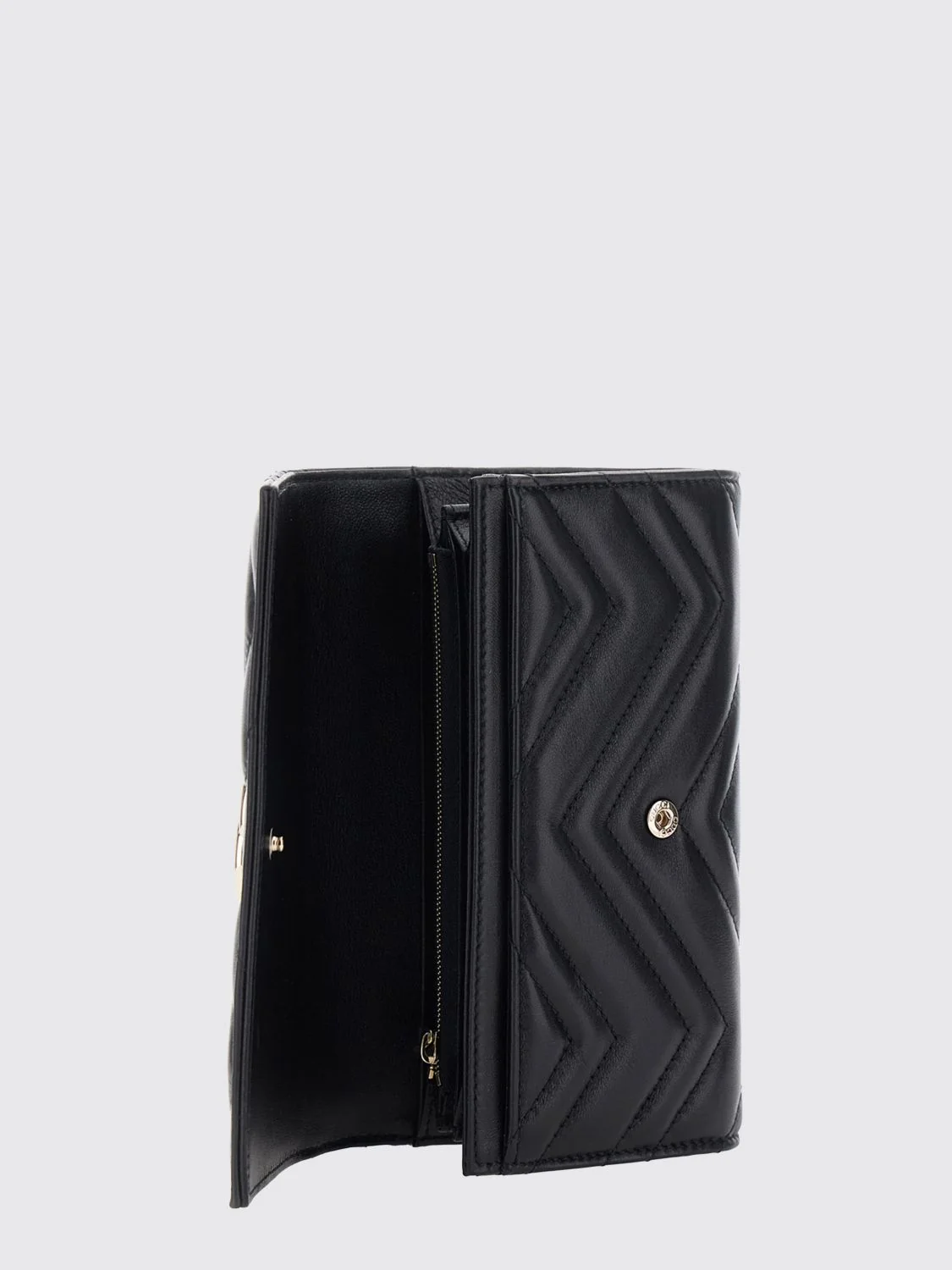 GUCCI OS gg marmont chevron matelassé nappa continental wallet