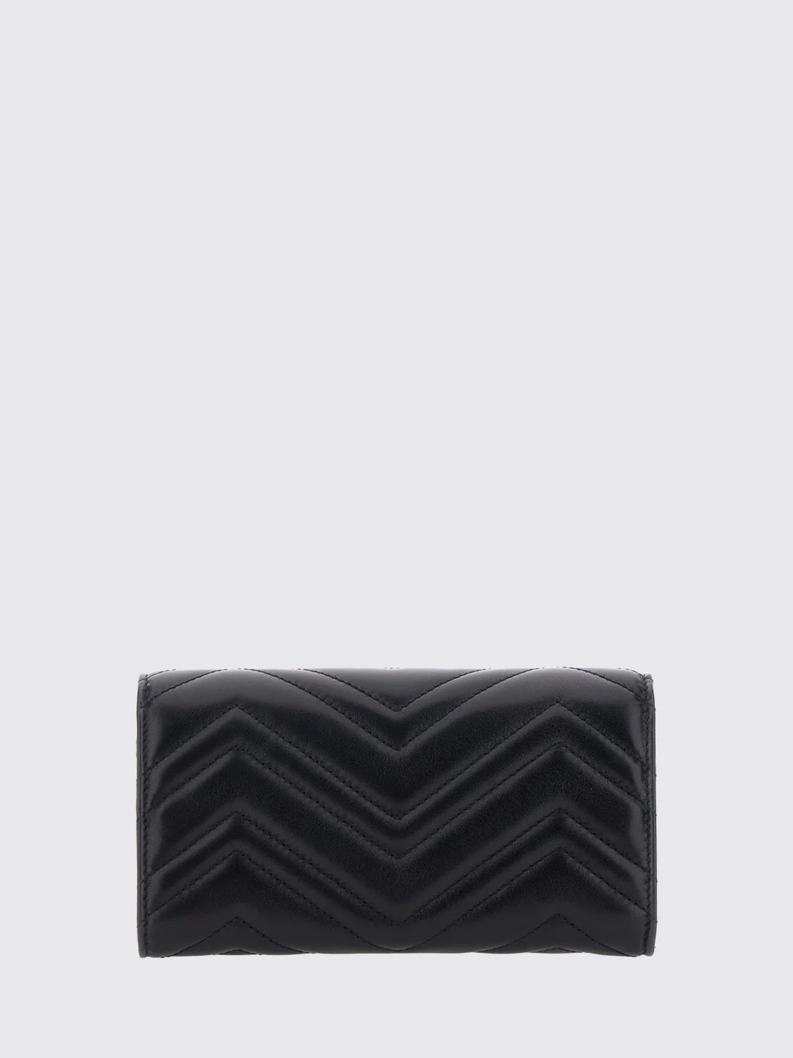 gg marmont chevron matelassé nappa continental wallet