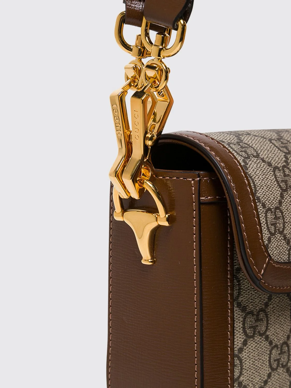 horsebit 1955 gg supreme crossbody bag with horsebit detail