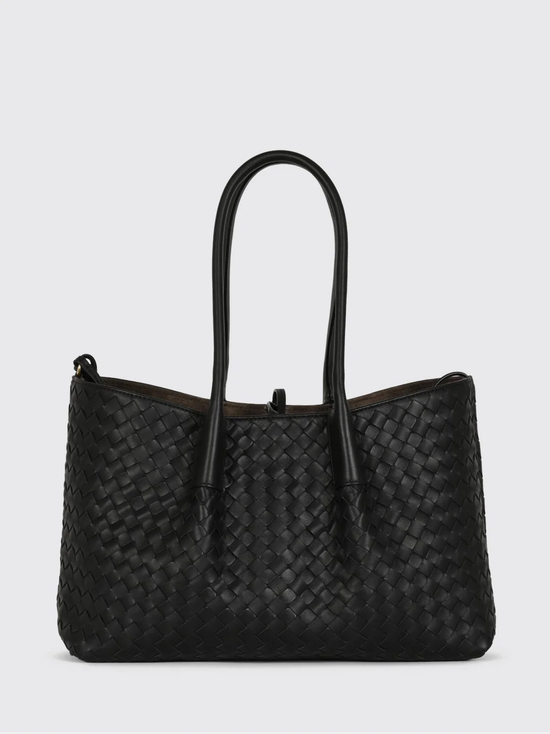 BOTTEGA VENETA OS pinacoteca woven calfskin leather shoulder bag