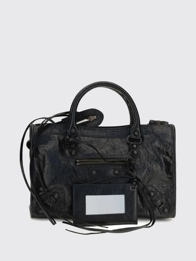 le city small arena lambskin handbag with studs