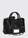 le city small arena lambskin handbag with studs