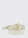 cassandre 3 cm calfskin leather belt with ysl monogram