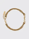 metal bracelet with engraved logo detail