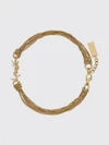 metal bracelet with engraved logo detail