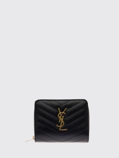 cassandre bifold zip wallet in grain de poudre leather
