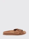 rafi suede slide sandals with pearls and rhinestones