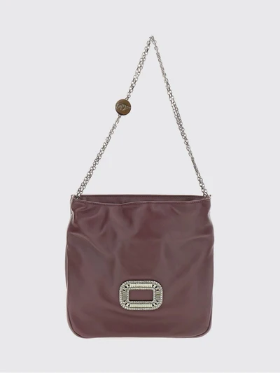 pilgrim jewel buckle mini nappa leather bucket bag