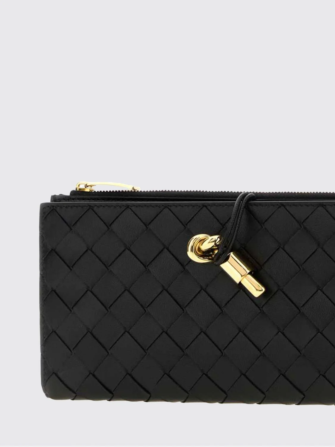 andiamo intrecciato nappa continental wallet