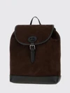 antibes suede backpack with vlogo signature