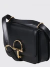 siena calfskin leather crossbody bag with horsebit detail