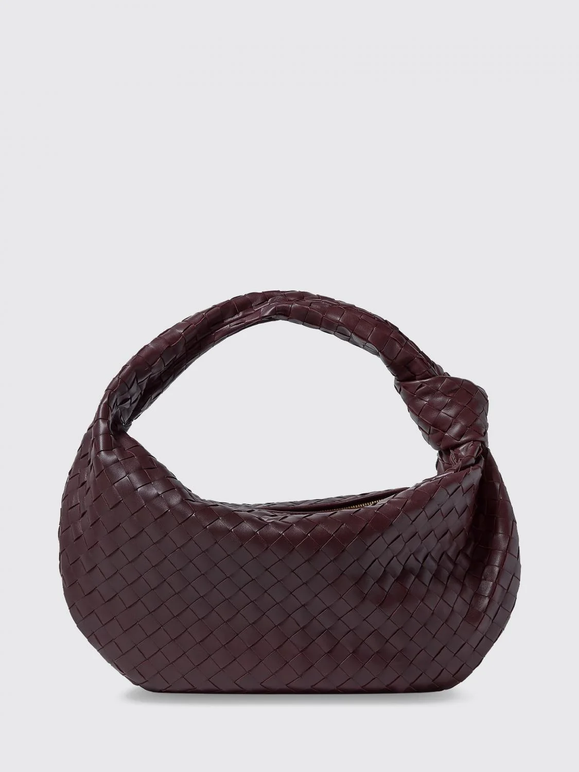 BOTTEGA VENETA OS jodie shoulder bag in intrecciato lambskin leather with knot