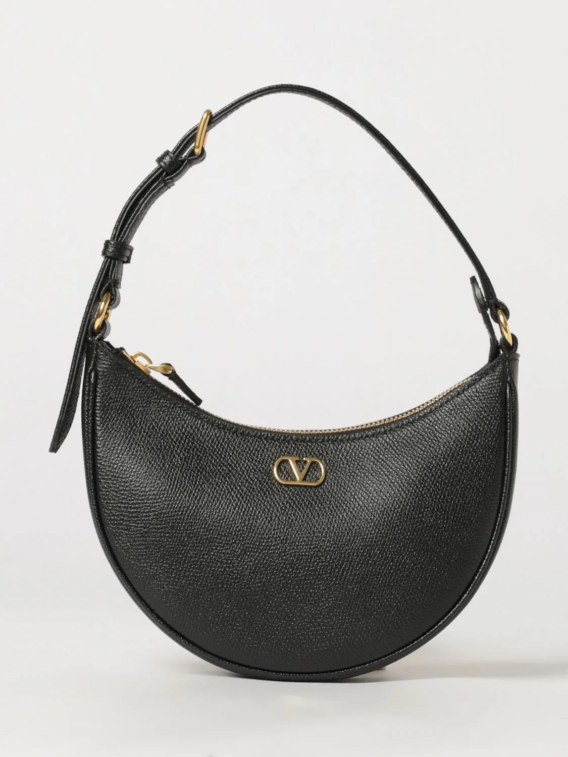VALENTINO GARAVANI OS vlogo signature calfskin mini hobo bag