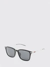 aviator metal and acetate sunglasses with web detail