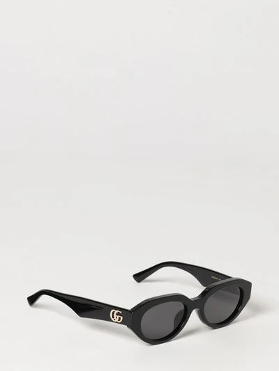 gg monogram acetate cat-eye sunglasses