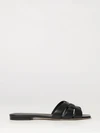 tribute smooth calf leather low-heeled mule sandals