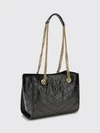 niki bag in quilted calfskin with chevron pattern