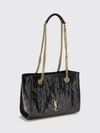 niki bag in quilted calfskin with chevron pattern