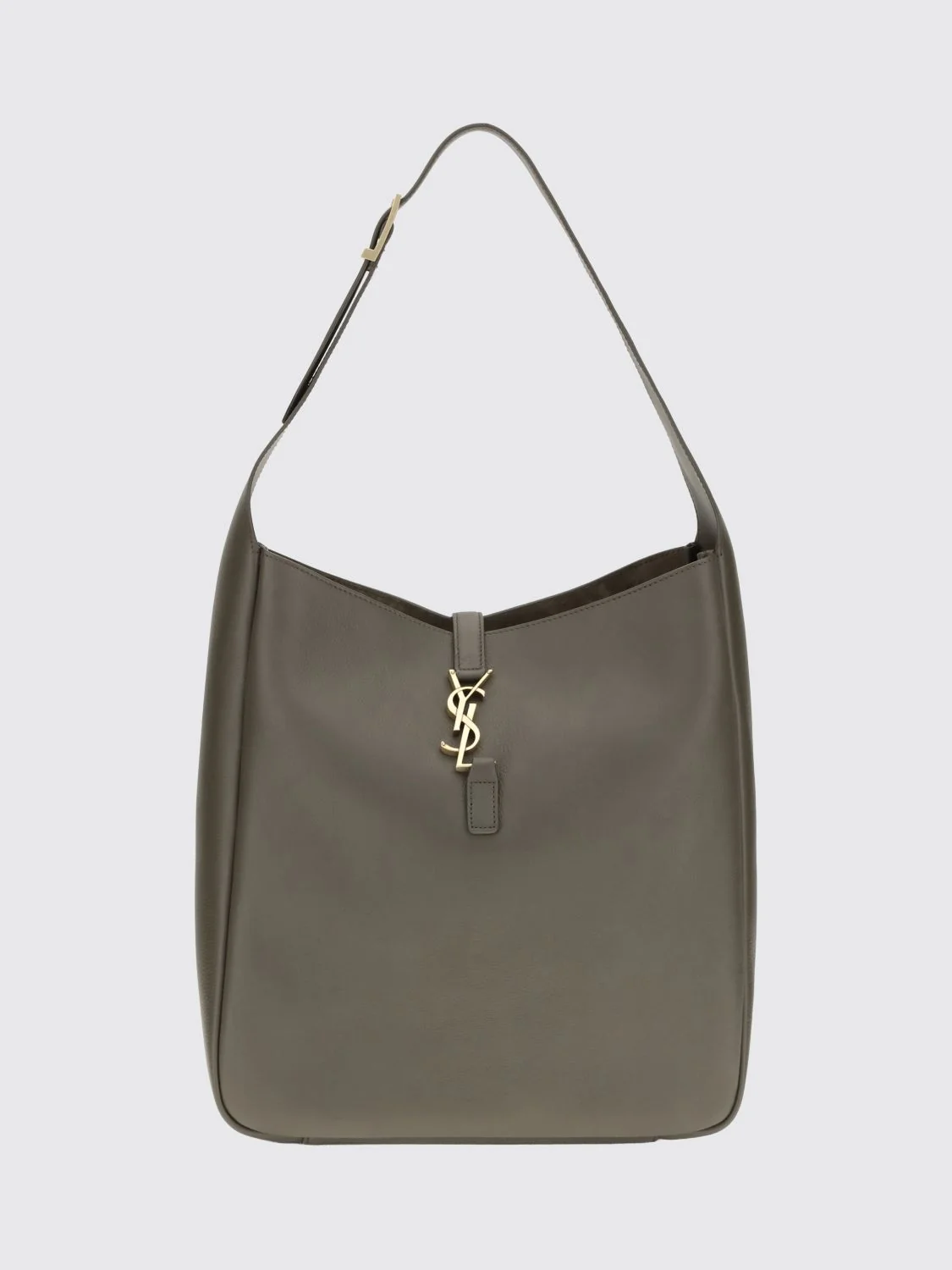 le 5 à 7 shoulder bag in smooth calfskin with pouch