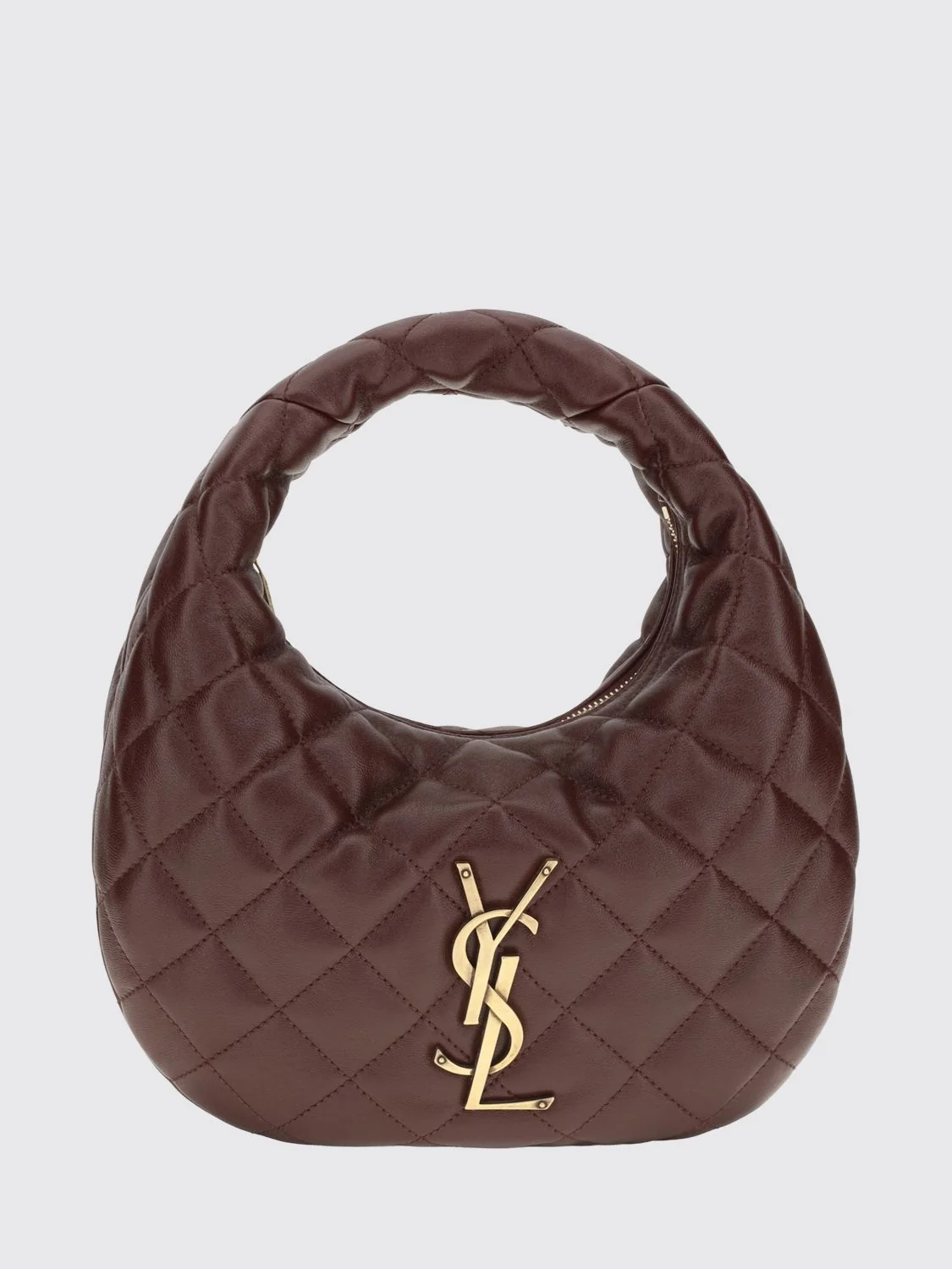 icarino handbag in matelassé nappa with ysl monogram