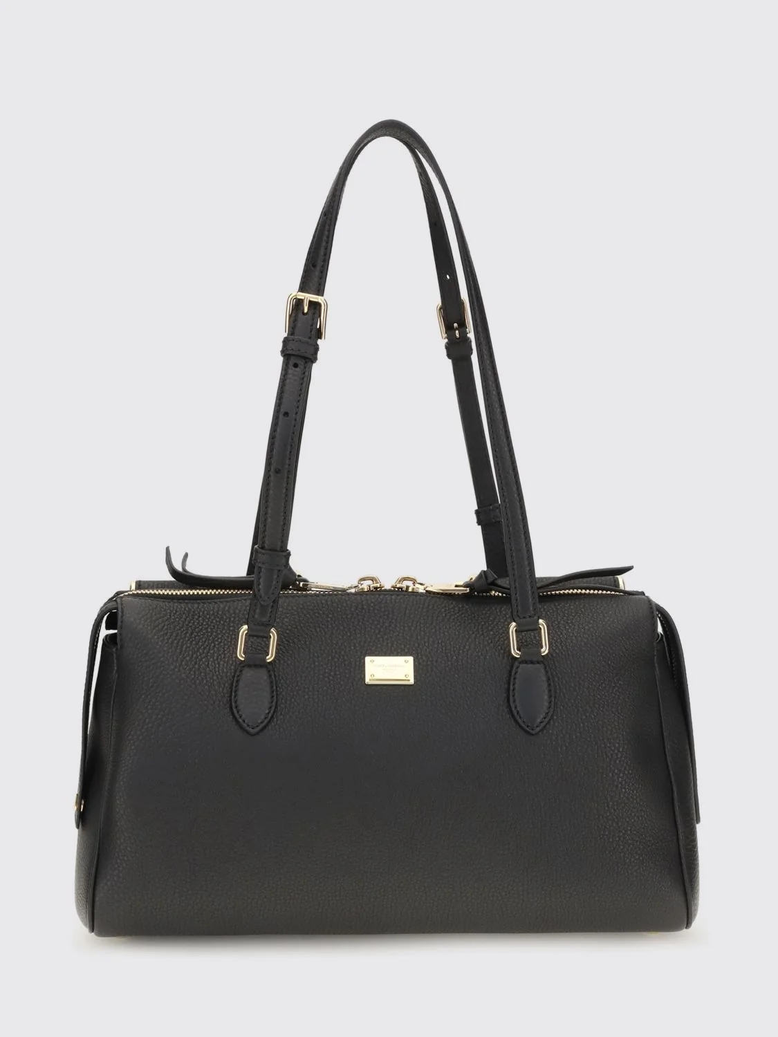 DOLCE amp; GABBANA OS vittoria grained calfskin shoulder bag