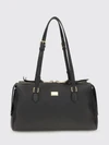vittoria grained calfskin shoulder bag