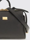 vittoria grained calfskin leather handbag with shoulder strap