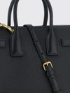 sac de jour grained sheepskin leather handbag with padlock