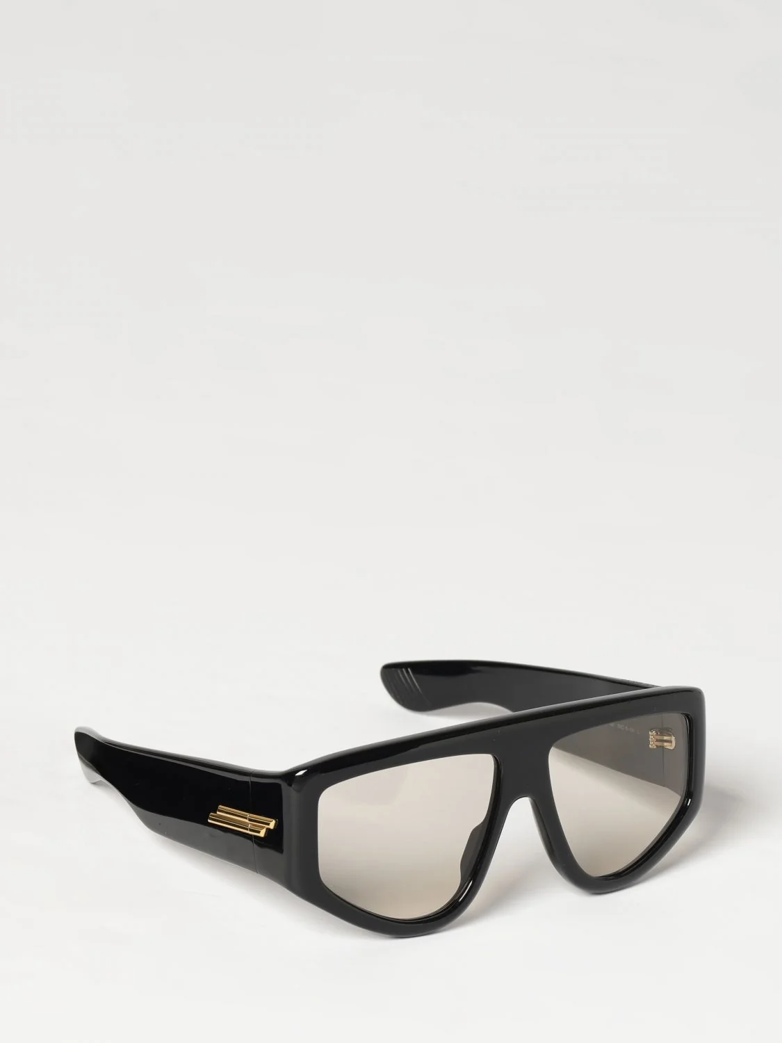 BOTTEGA VENETA OS aviator flared sunglasses in acetate with colored lenses