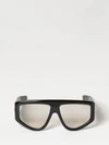aviator flared sunglasses in acetate with colored lenses