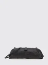 lauren 1979 clutch in woven lambskin leather