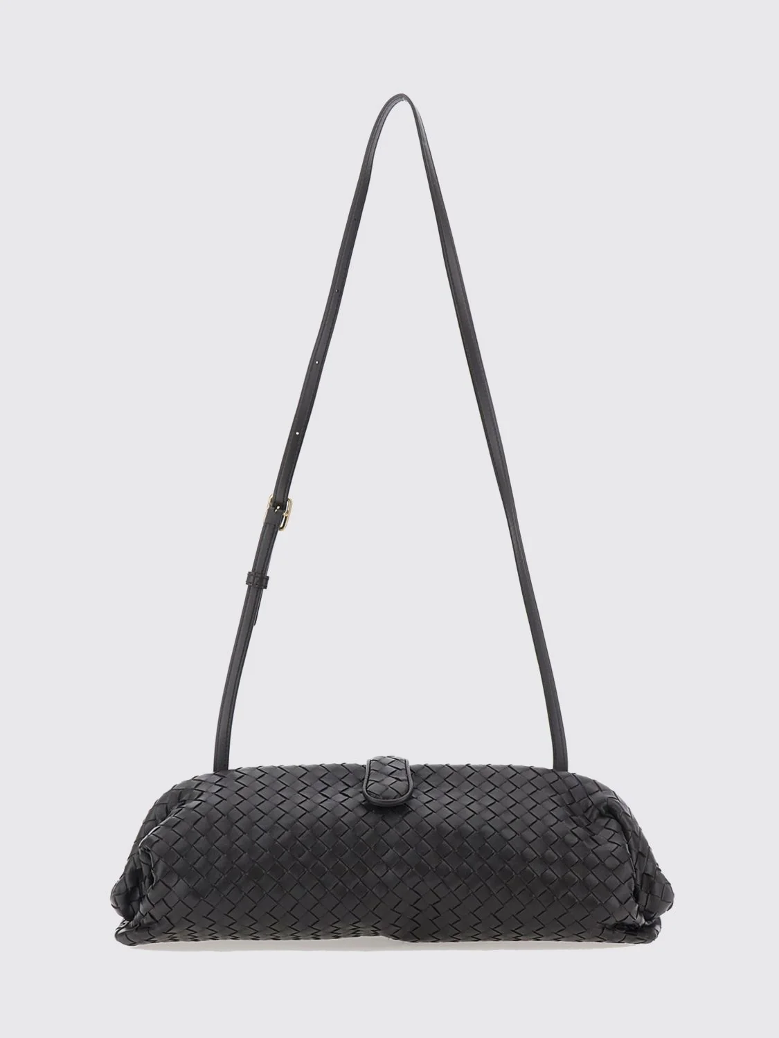 lauren 1979 clutch in woven lambskin leather