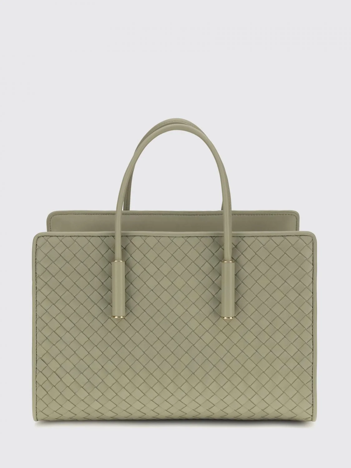 BOTTEGA VENETA OS barbara intrecciato lambskin handbag