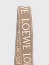 adjustable canvas and leather shoulder strap with jacquard logo
