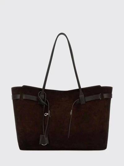 bel air large calfskin leather shoulder bag with turn-lock closure