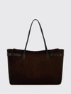 bel air large calfskin leather shoulder bag with turn-lock closure