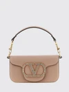 locò mini leather handbag with crystal vlogo