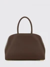 hug calfskin leather tote bag with double handles