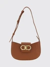 gabry calfskin mini shoulder bag with gancini logo