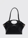 quilted sheep leather tote bag with inner pouch