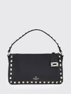 rockstud calfskin leather mini handbag with studs