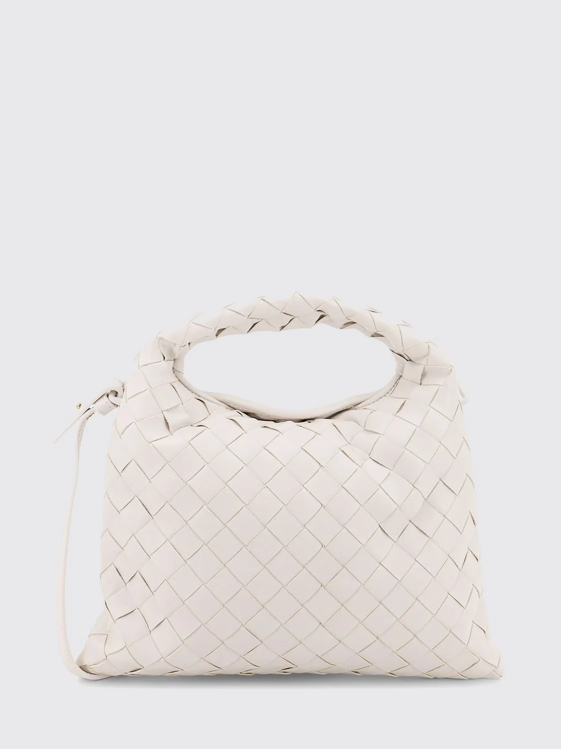 BOTTEGA VENETA OS small hop intrecciato calfskin handbag