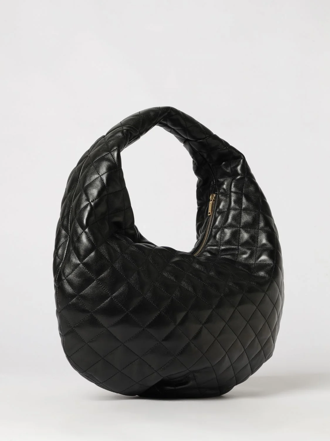 SAINT LAURENT OS icare hobo bag in quilted nappa leather with ysl logo